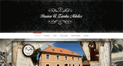 Desktop Screenshot of penzionmilotice.cz