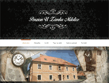 Tablet Screenshot of penzionmilotice.cz